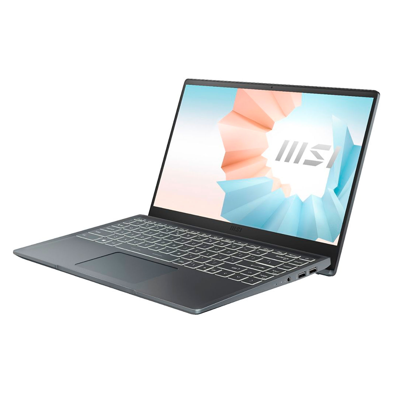 Notebook MSI Modern 14 B10MW-486 14" Intel Core i3-10110U 128GB SSD 4GB RAM - Cinza