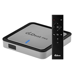 Receptor Duosat Pulse IPTV / VOD / 2GB / 32GB / WIFI 5G /  Android 9.0 - Cinza