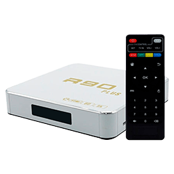 Receptor TV Box R90 Plus 8K 16GB / 128GB RAM / Wi-Fi - Branco