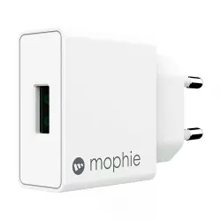 Adaptador USB Mophie Power USB-A / 18W - Branco (USA)
