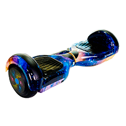 Scooter Elétrico Star Hoverboard 6.5'' / Bluetoothh / LED / Bolsa - Galaxia