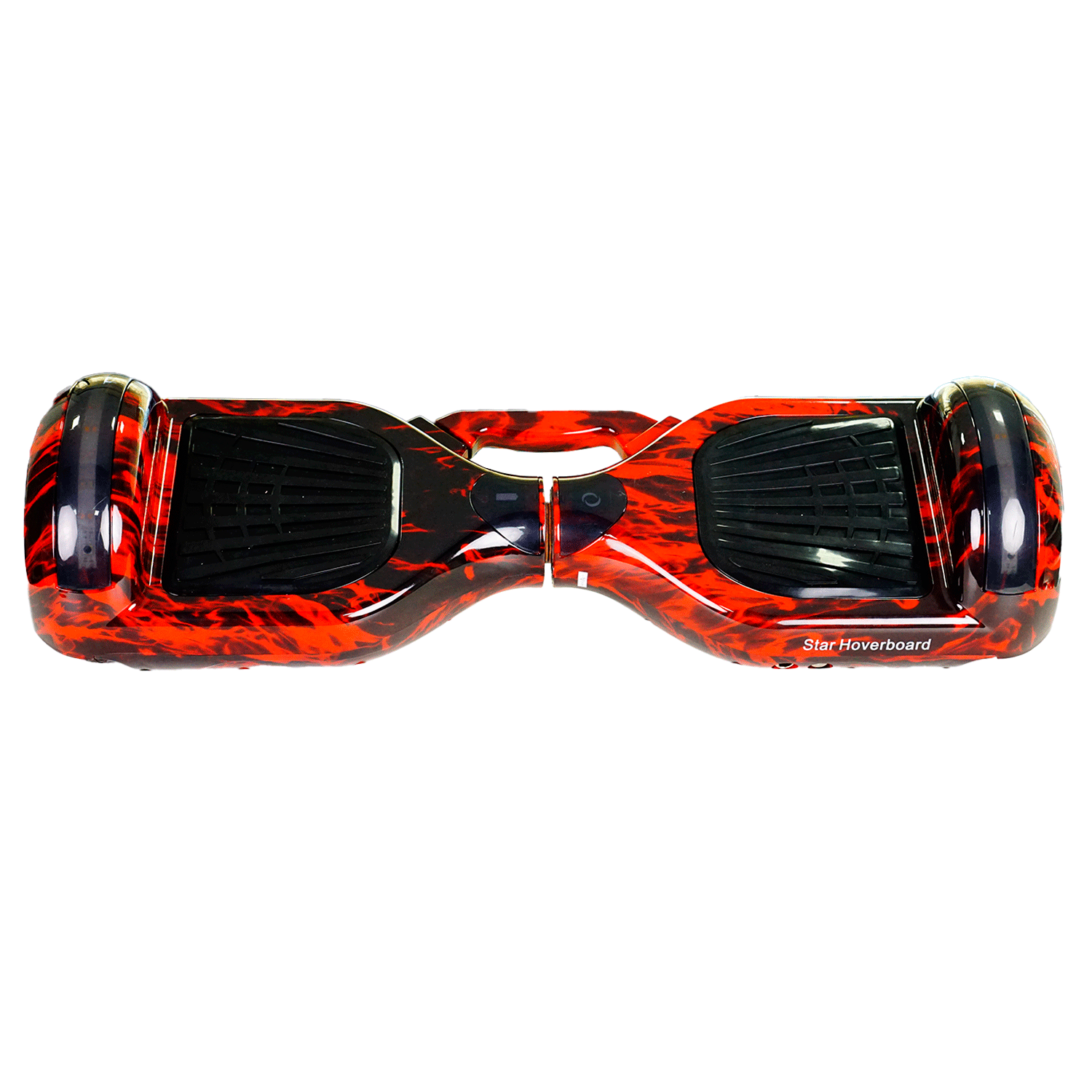 Scooter Elétrico Star Hoverboard 6.5 / Bluetooth / LED / Bolsa - Vermelho Fogo