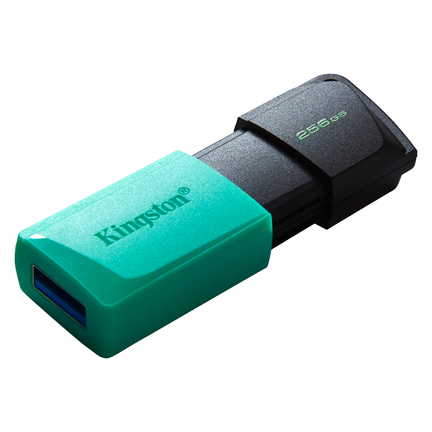 Pendrive Kingston DataTraveler Exodia 256GB USB 3.2 - Preto e Verde DTXM/256GB