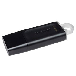 Pendrive Kingston Datatraveler Exodia 32GB / USB 3.2 - Preto (DTX/32)