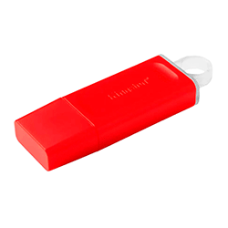 Pendrive Kingston Exodia 64GB / USB 3.0 - Vermelho (KC-U2G64-7GR)