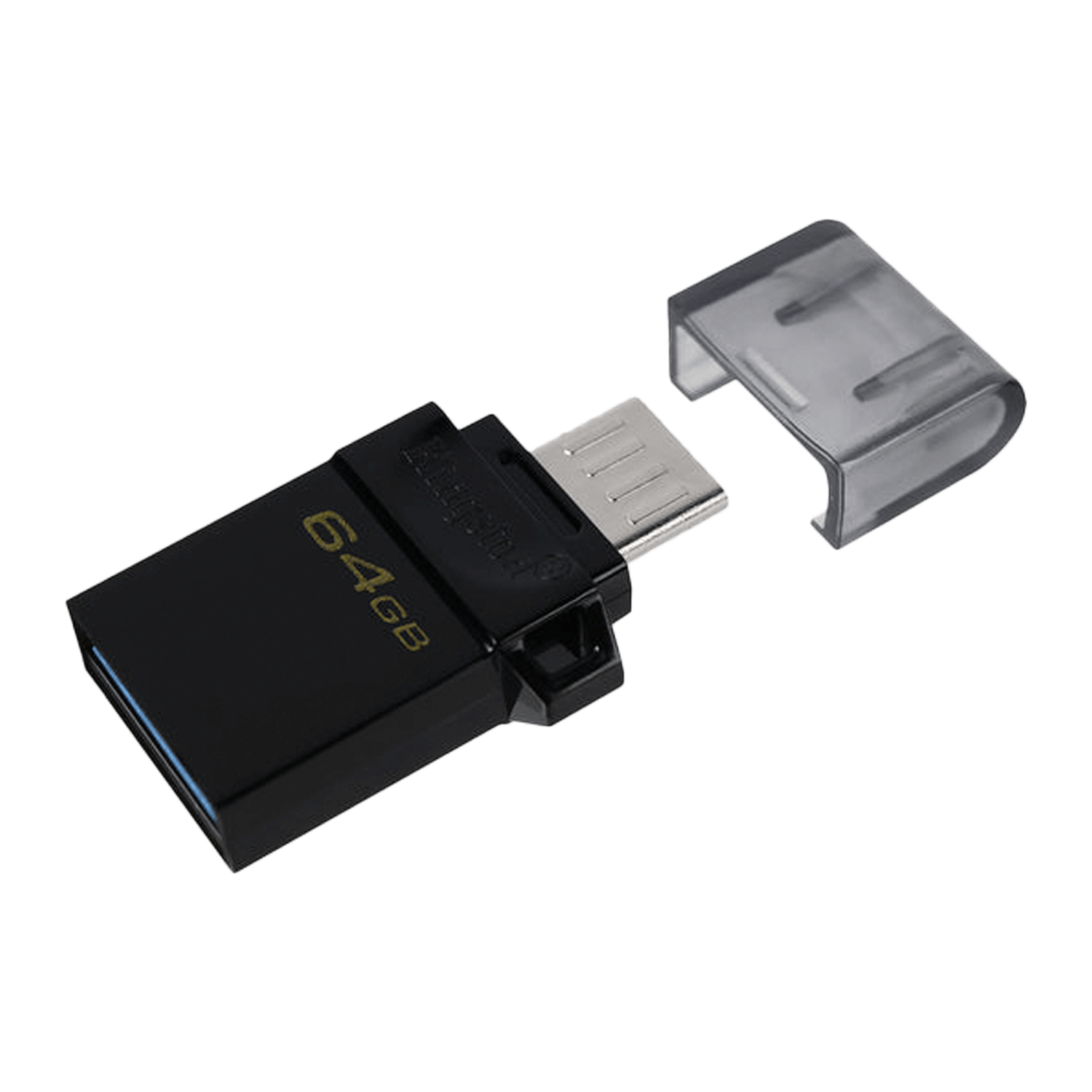 Pendrive Kingston MicroDuo 3 G2 DTDUO3G2/64GB 64GB / USB 3.2 - Preto