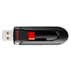 Pendrive SanDisk Cruzer Glide 128GB USB-A USB 2.0 - SDCZ60-128G-B35