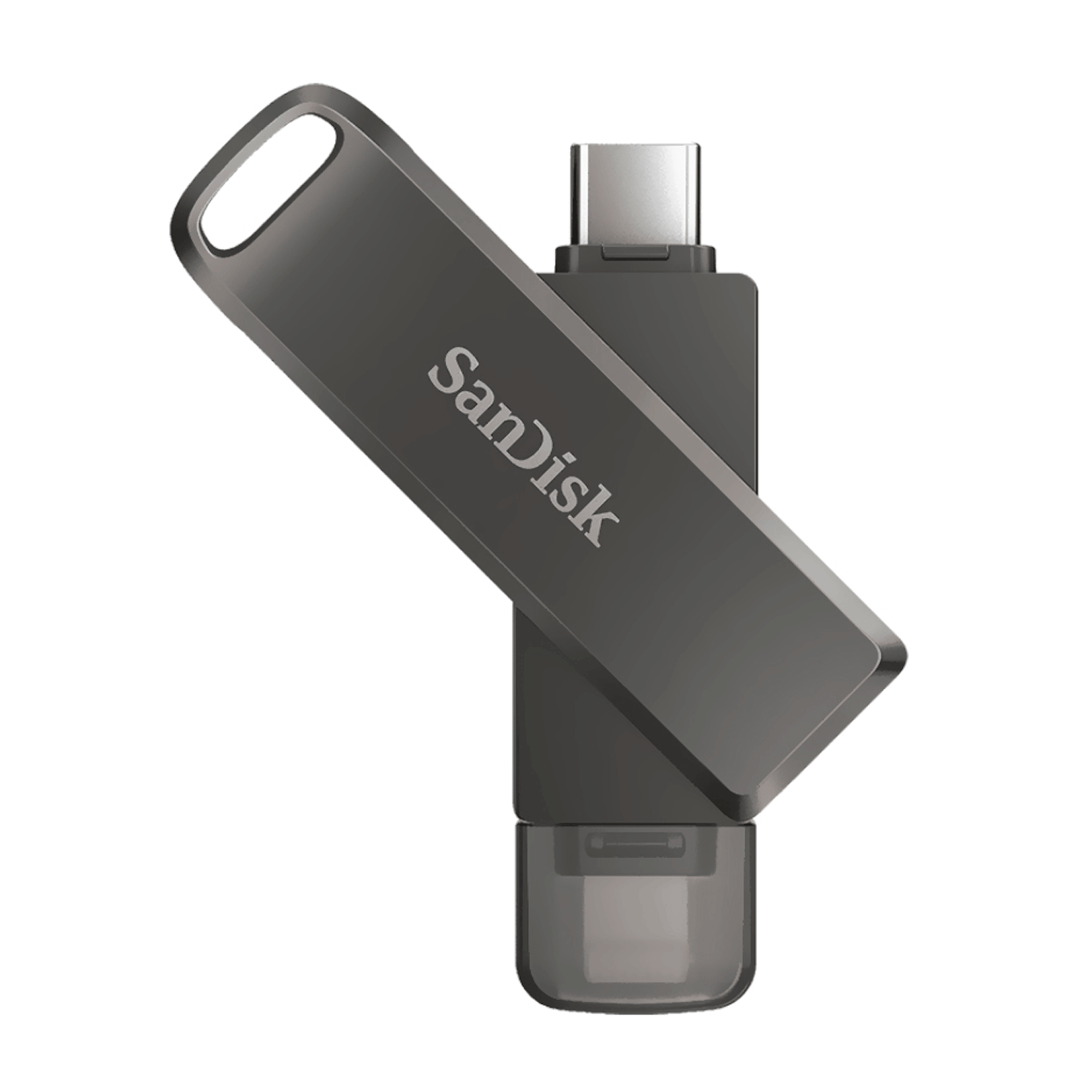 Pendrive SanDisk iXpand Flash Drive Luxe 128GB Lightning e USB Type-C - (SDIX70N-128G-GN6NE)