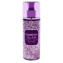 Perfume Bebe Glam Platinum Body Mist Feminino 250ml	