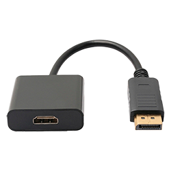 Adaptador HLD HDMI Fêmea para HDMI Macho - Preto