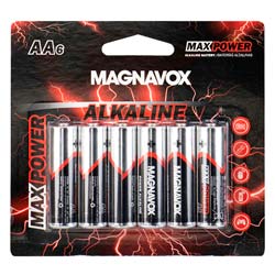 Pilha Alcalina Magnavox Max Power MP05231/M0 AA - 6 Unidades
