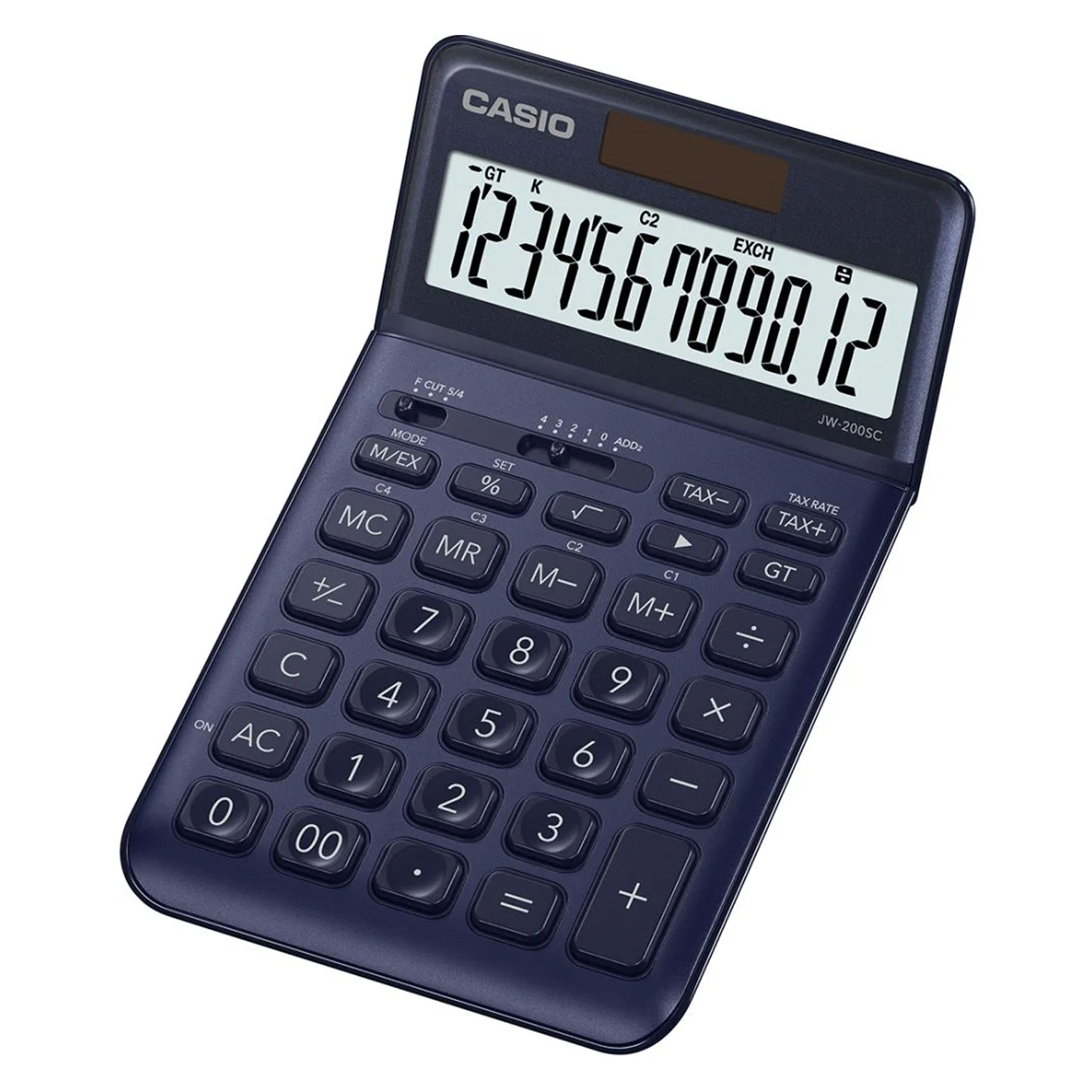 Calculadora Casio JW-200SC-NY-N-DP / 12 Dígitos - Azul
