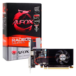 Placa de Vídeo Afox AMD Radeon HD 5450 2GB DDR3 - AF5450-2048D3L5