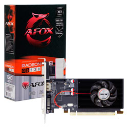 Placa de Vídeo Afox AMD Radeon R5 230 1GB DDR3 - AFR5230-1024D3L5