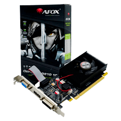 Placa de Vídeo Afox G210 / 1GB / DDR2 - (AF210-1024D2LG2V7)