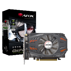 Placa de Vídeo Afox GeForce GT730 4GB / DDR3 / 128BIT / HDMI / DVI / VGA - AF730-4096D3L6