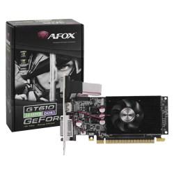 Placa de Vídeo Afox GT-610 2GB / DDR3 64bit / HDMI - (AF610-2048D3L5)