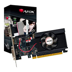 Placa de Vídeo Afox GT-710 NVIDIA GeForce GT 710 2GB DDR3 - AF710-2048D3L5-V3