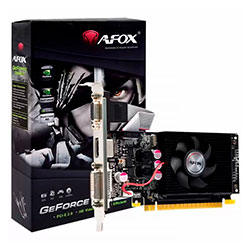 Placa de Vídeo Afox NVIDIA GeForce G-210 512MB DDR3 - AF210-512D3L3-V