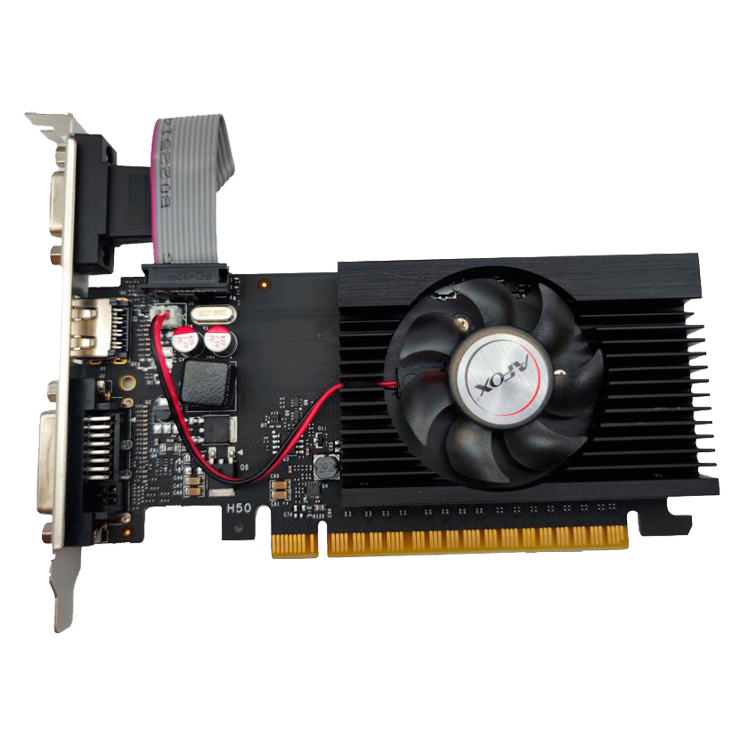 Placa de Vídeo Afox NVIDIA GeForce GT-730 2GB DDR3 - AF730-2048D3L3-V2