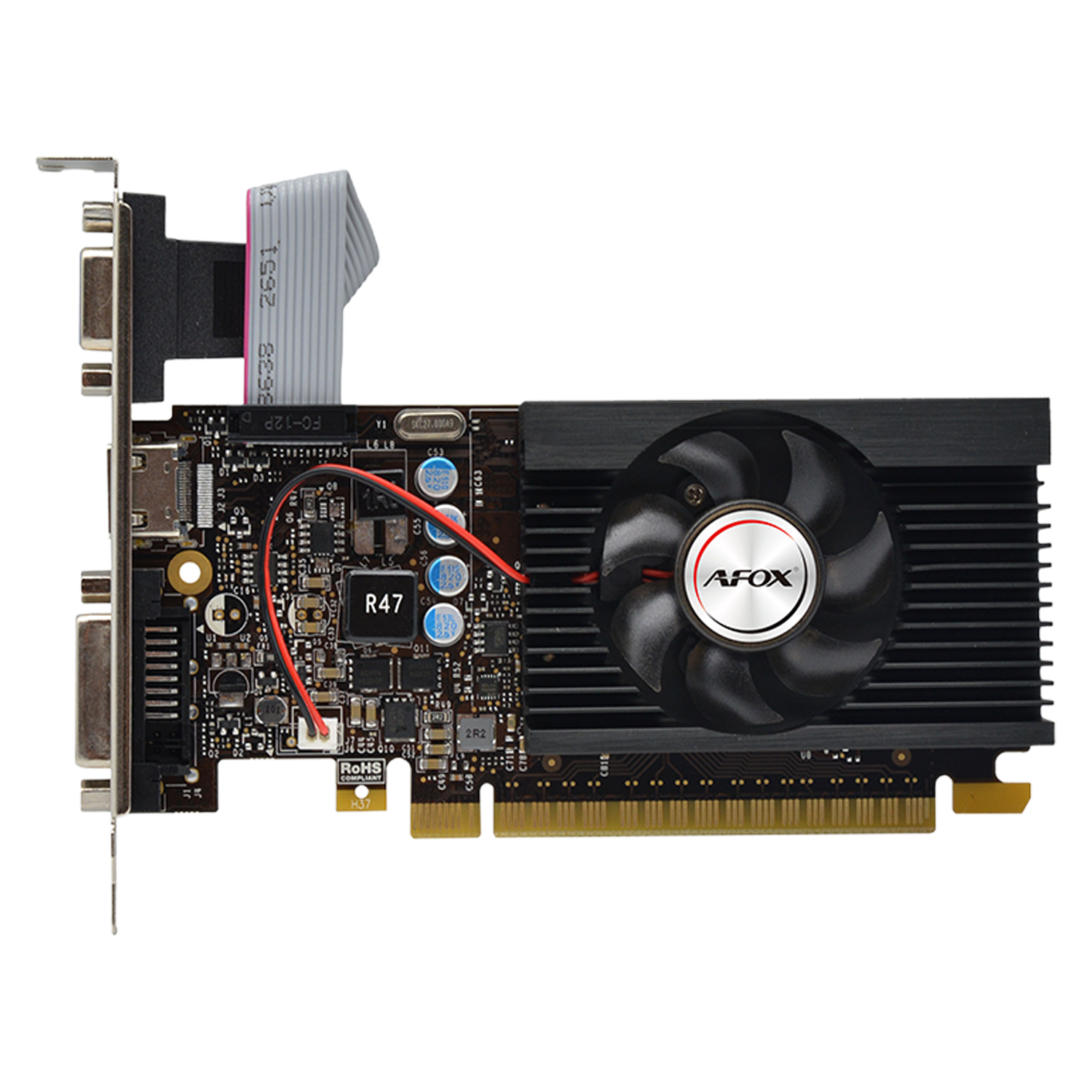 Placa de Vídeo Afox NVIDIA GeForce GT-730 2GB DDR3 - AF730-2048D3L3-V3