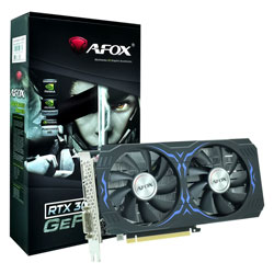 Placa de Vídeo Afox NVIDIA GeForce RTX 3050 8GB GDDR6 - AF3050-8GD6H2-V2