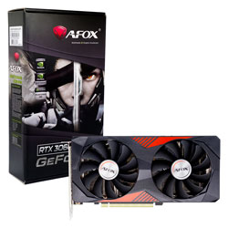 Placa de Vídeo Afox NVIDIA GeForce RTX 3060Ti 8GB GDDR6 - AF3060TI-8192D6H4