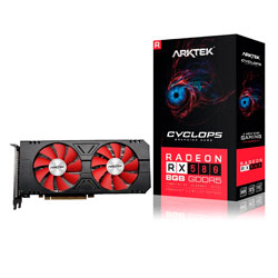 Placa de Vídeo ARKTEK AMD Radeon RX 580 8GB / GDDR5 - AKR580D5S8GH1