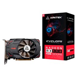 Placa de Vídeo Arktek Cyclops AMD Radeon RX 550 4GB GDDR5 - AKR550D5S4GH1