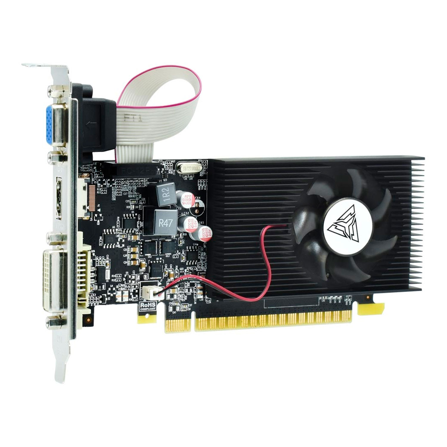 Placa de Vídeo Artek NVIDIA GeForce GT-740 1GB DDR3 - AKN740D3S1GL1