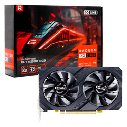 Placa de Vídeo Goline AMD Radeon RX 580 8GB DDR5 - (1 Ano de Garantia)