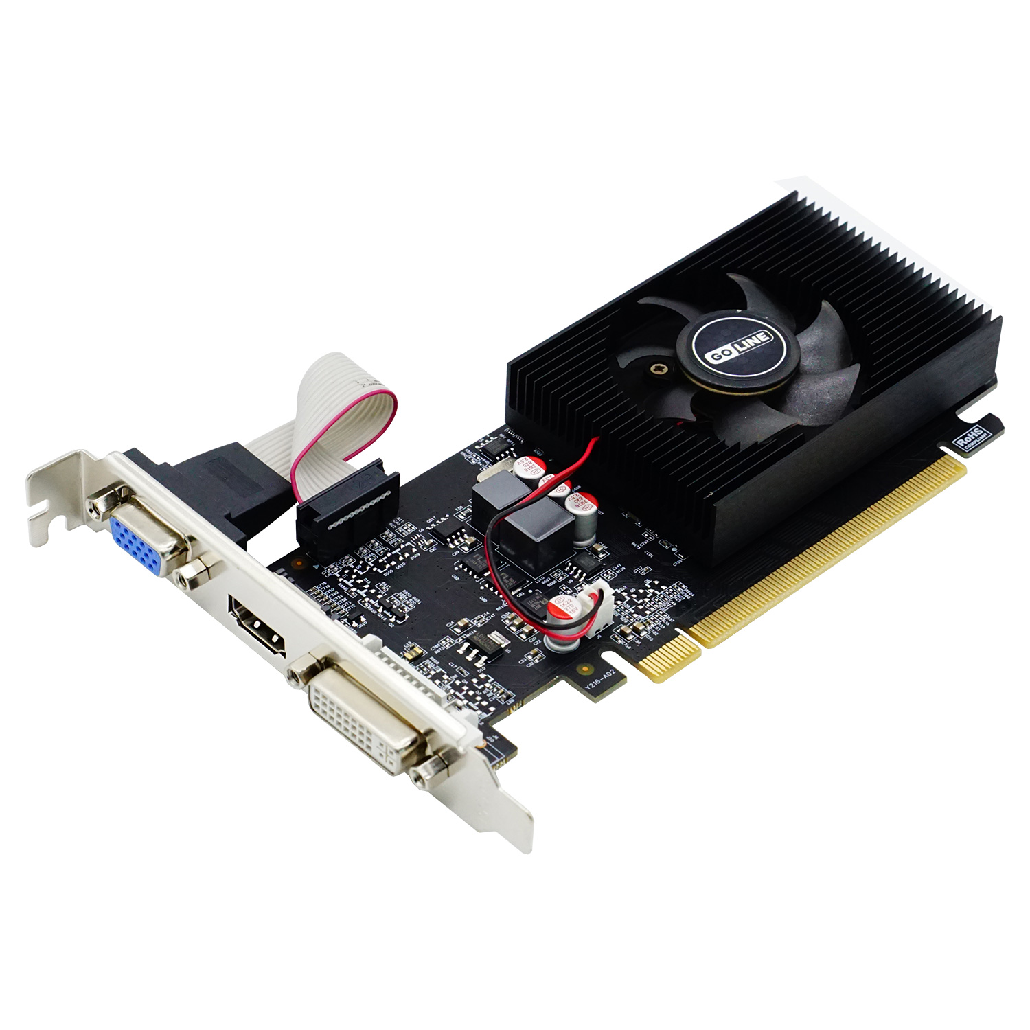 Placa de Vídeo Goline NVIDIA GeForce GL-GT220 1GB DDR3 - GL-GT220-1GB-D3 (1 Ano de Garantia)