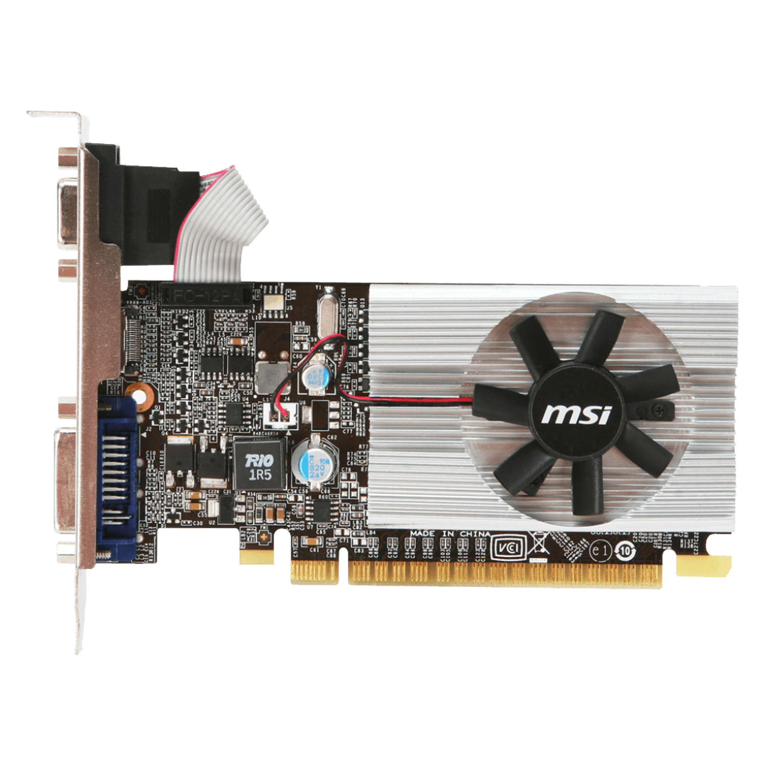 Placa de Vídeo MSI N210-MD NVIDIA GeForce GT 210 1GB GDDR3 - N210-MD1G/D3