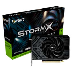 Placa de Vídeo Palit StormX NVIDIA GeForce RTX 4060Ti 8GB GDDR6 - NE6406T019P1-1060F