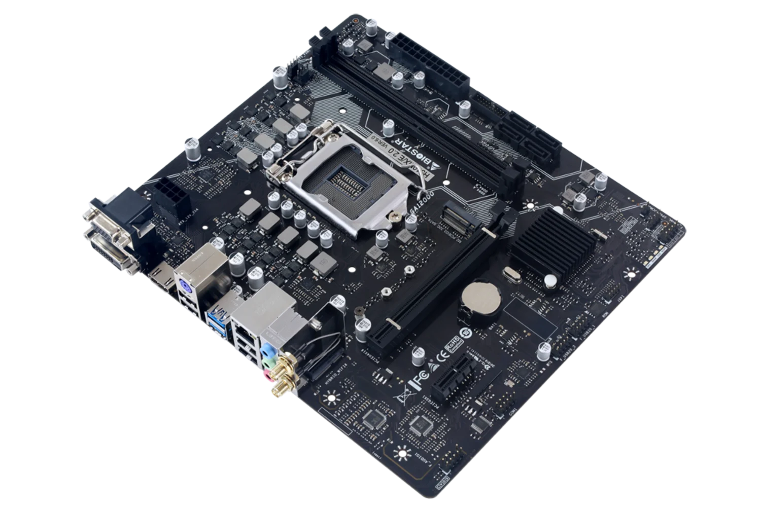 Placa Mãe Biostar H510 MX/E 2.0  / Soquete LGA1200 / DDR4
