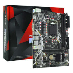 Placa Mãe Afox IH410-MA5-V2 Socket LGA 1200 Chipset Intel H410 DDR4 Micro ATX