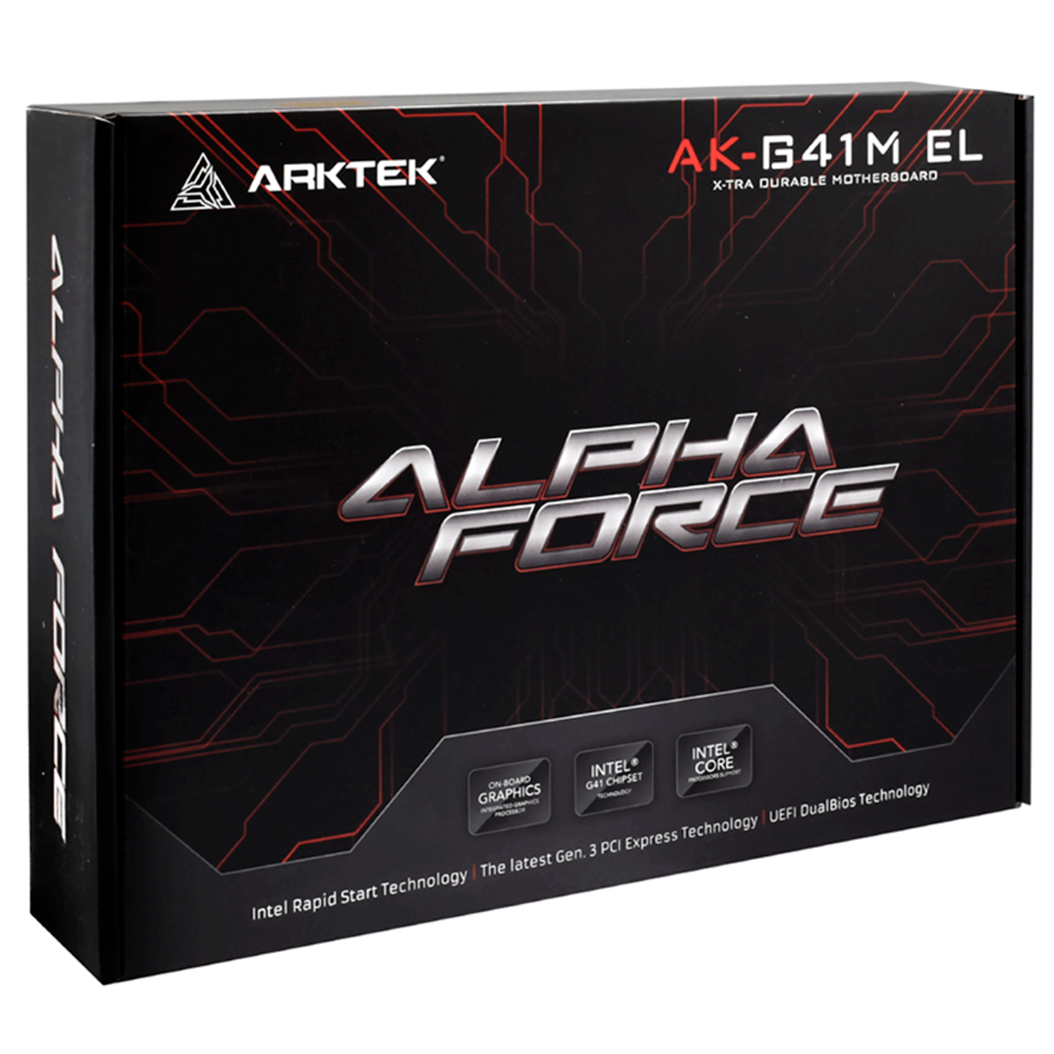 Placa Mãe Arktek AK-G41M EL / LGA775 / Intel G41 / Micro ATX / DDR3