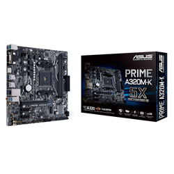 Placa Mãe Asus Prime A320M-K Socket AM4 Chipset AMD A320 2XDDR4 Micro ATX