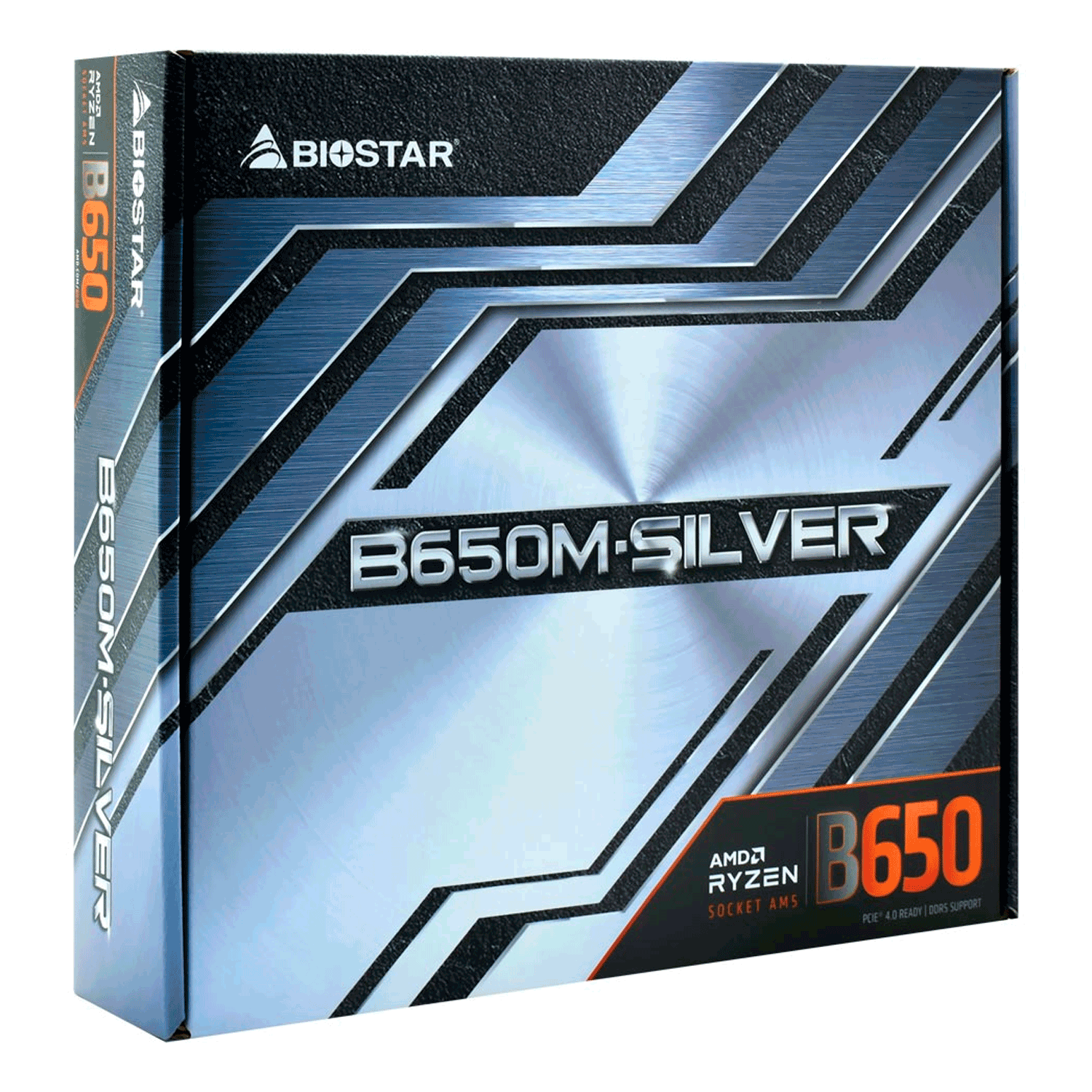 Placa Mãe Biostar B650M-Silver Socket AM5 / Chipset AMD B650 / DDR5 / Micro ATX
