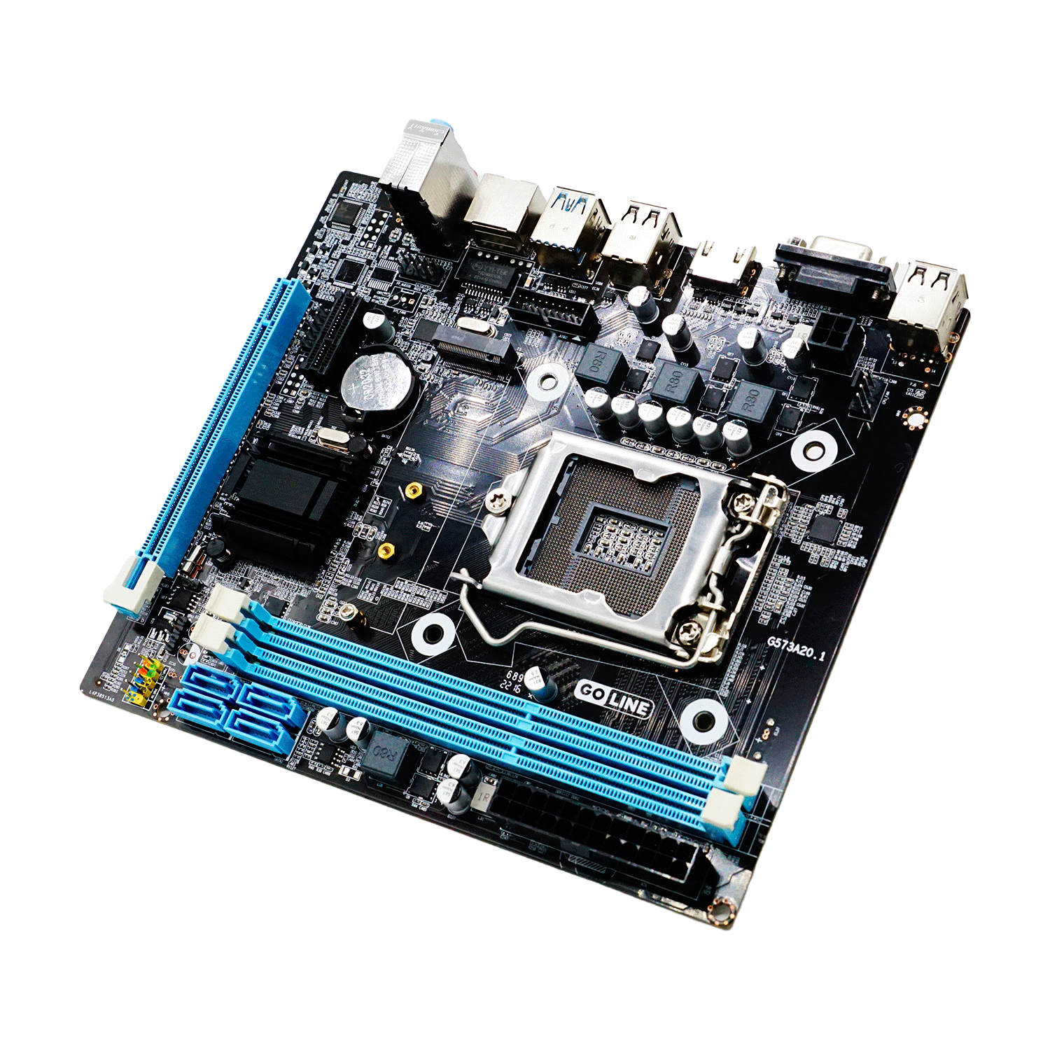 Placa Mãe Goline H81M-G Socket LGA 1150 Chipset Intel H81 DDR3 Micro ATX - (1 Ano Garantia)