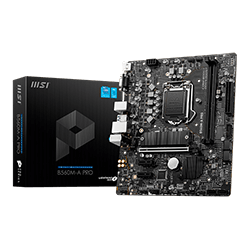 Placa Mãe MSI B560M-A PRO DDR4 Socket LGA 1200 Chipset Intel B560 Micro ATX