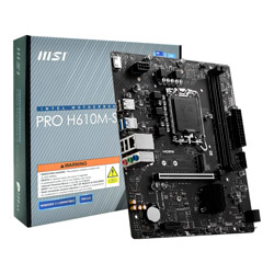 Placa Mãe MSI Pro H610M-S Pro DDR4 Socket LGA 1700 Chipset Intel H610 Micro ATX