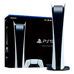 Console Sony Playstation 5 Digital 825GB 8K CFI-1215B Digital Bivolt