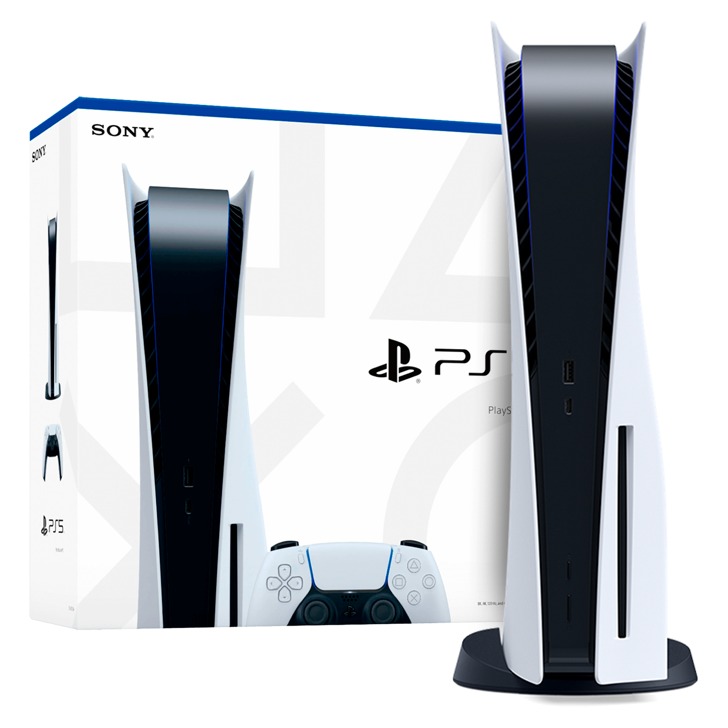 Playstation 5 Sony console SSD 825GB 8K CFI-1115A BIVOLT branco