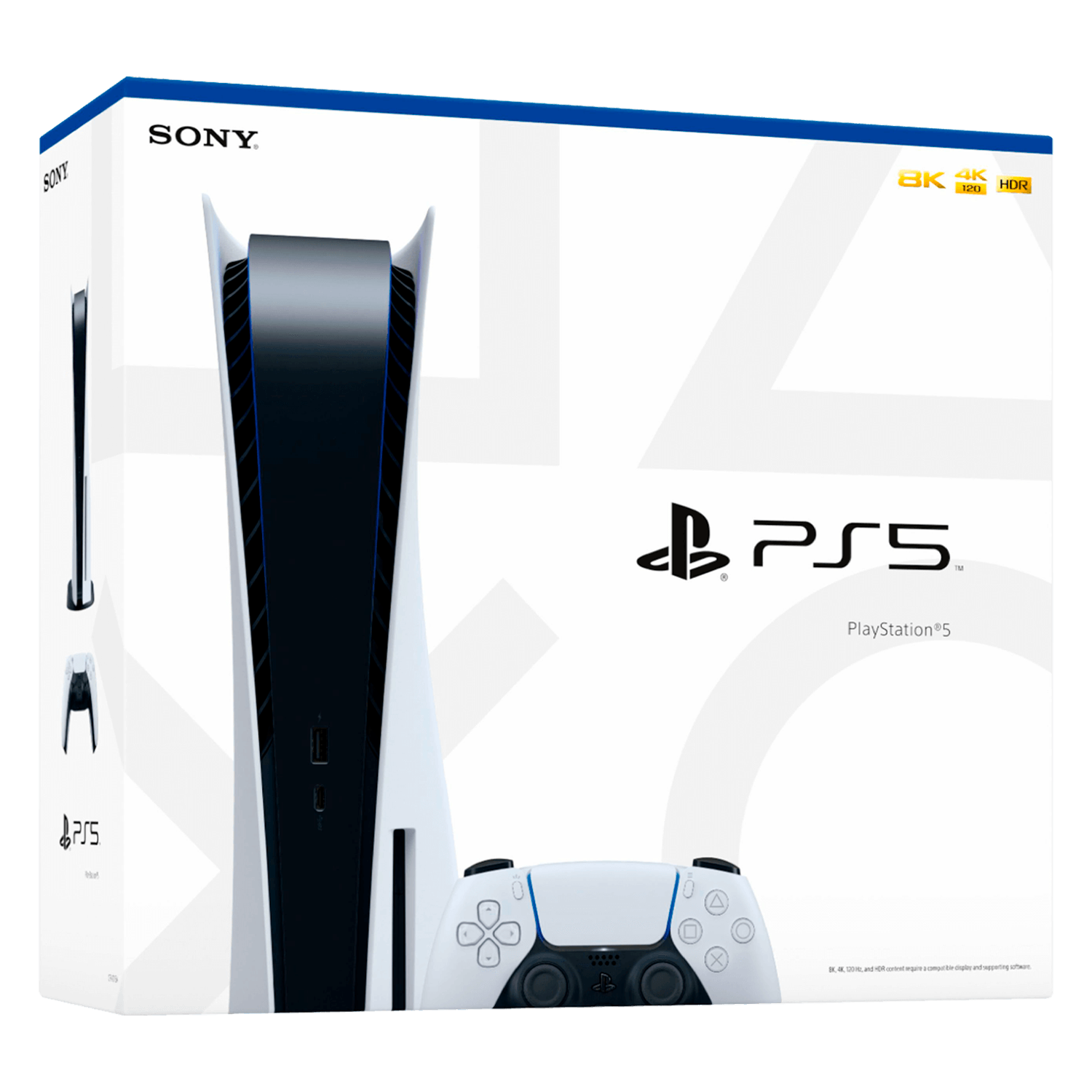 Console Sony Playstation 5 825GB SSD 8K CFI-1115A Bivolt USA no Paraguai -  Atacado Games - Paraguay