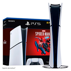 Console Sony PlayStation 5 Slim Digital Spider-Man 2 CFI-2015B 8K 1TB SSD (Caixa Danificada)