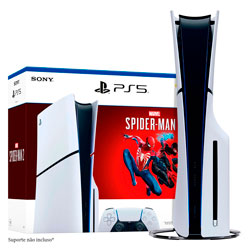 Console Sony Playstation 5 Slim Spiderman 2 CFI-2015A 8K 1TB SSD - (Caixa Danificada)
