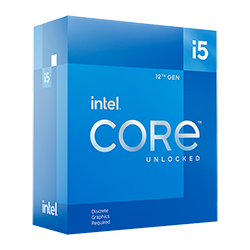 Processador CPU Intel 1700 Core I5 12600KF 10C/16T 20MB (K OC S/Cooler)(F S/Video)