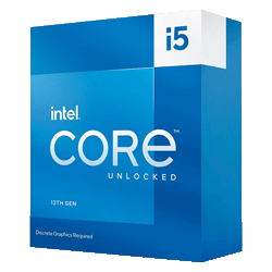 Processador Intel 1700 Core i5 13600KF 14C/20T 24MB (K OC sem Cooler)(F sem Video)