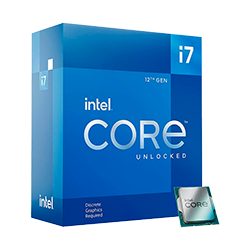 Processador Intel Core i7-12700KF / LGA 1700 / 25MB / 12 C / 20T
